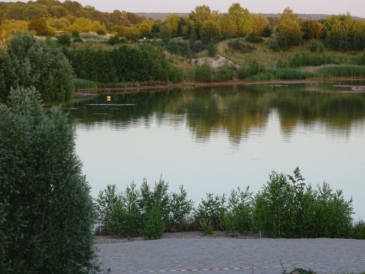 Feriendomizil Am Stoermthaler See, Lagovida, Leipziger Neuseenland, Grosspoesna, Privatstrand Buitenkant foto