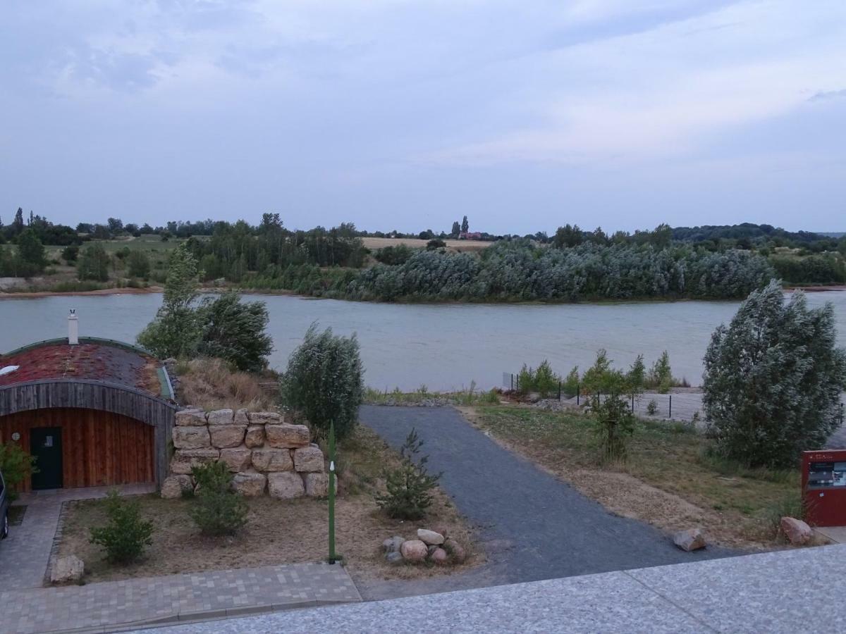 Feriendomizil Am Stoermthaler See, Lagovida, Leipziger Neuseenland, Grosspoesna, Privatstrand Buitenkant foto