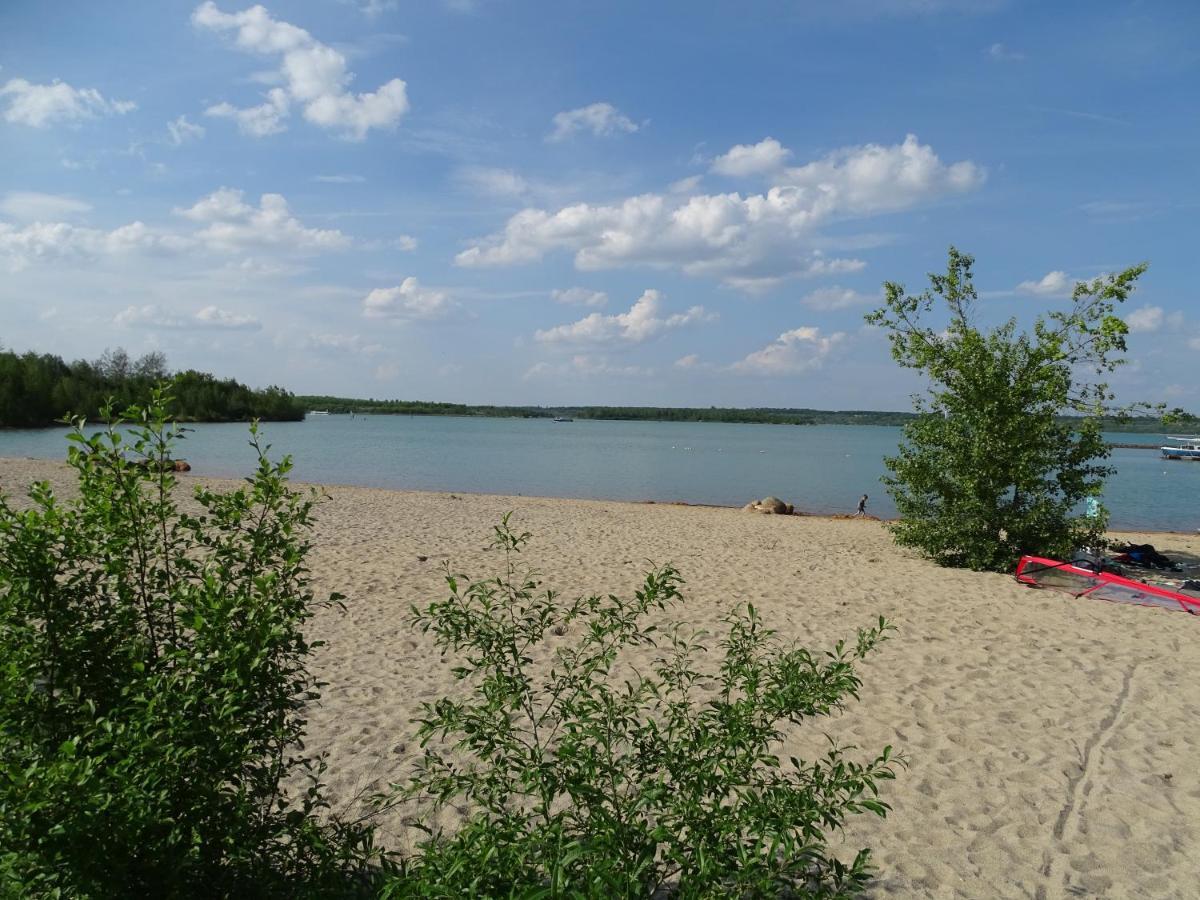 Feriendomizil Am Stoermthaler See, Lagovida, Leipziger Neuseenland, Grosspoesna, Privatstrand Buitenkant foto