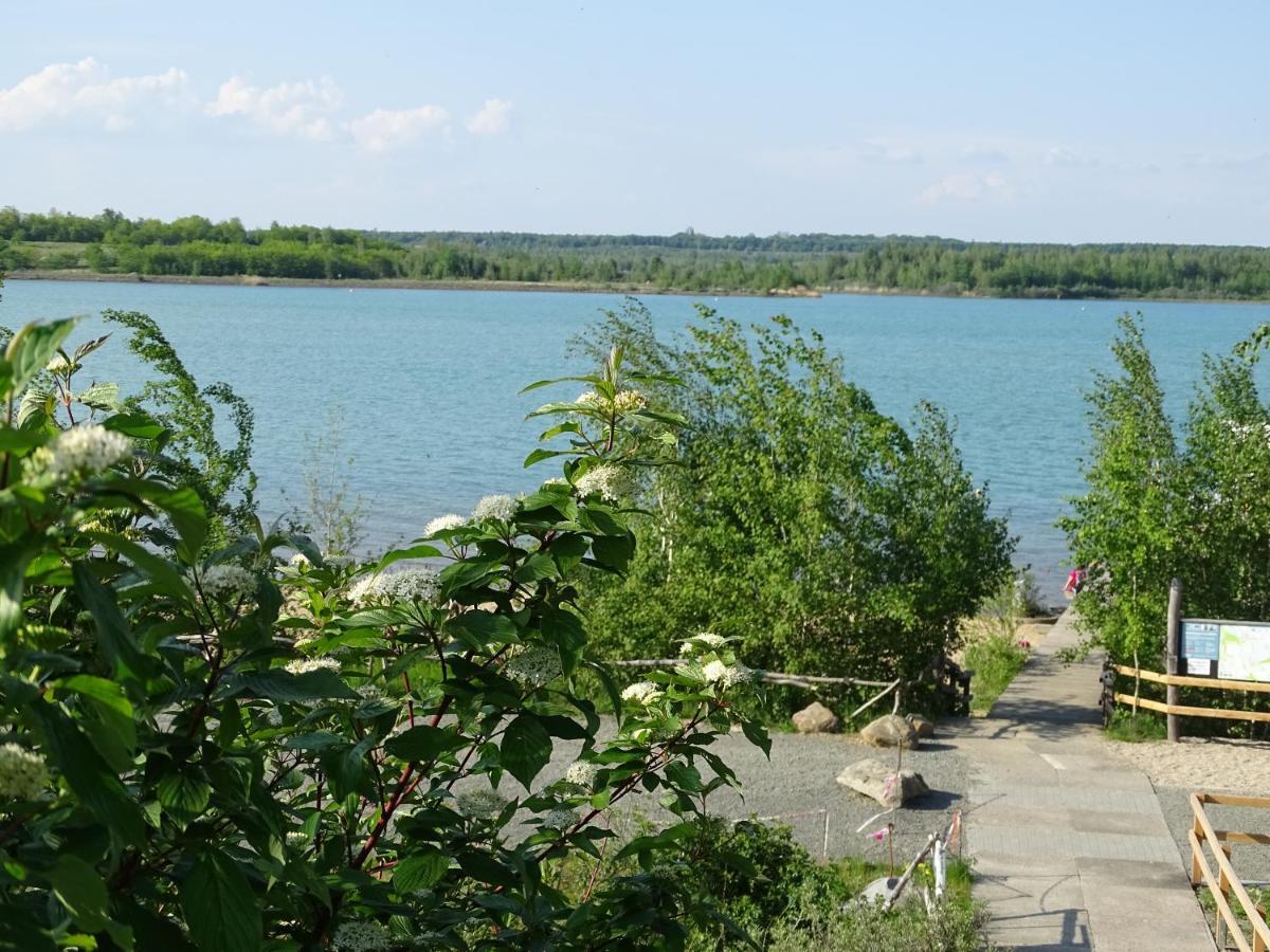 Feriendomizil Am Stoermthaler See, Lagovida, Leipziger Neuseenland, Grosspoesna, Privatstrand Buitenkant foto